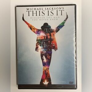 Michael Jackson This is it discover the man you never knew dvd nwt